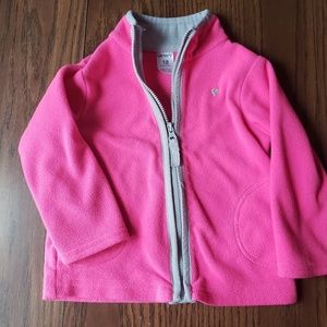 Carter's zip up fleece